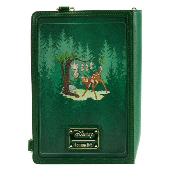 Loungefly Disney Classic Bambi Book Convertible Crossbody - Picture 2 of 8